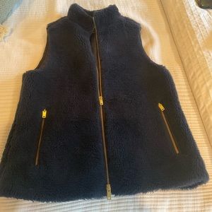 J Crew blue vest